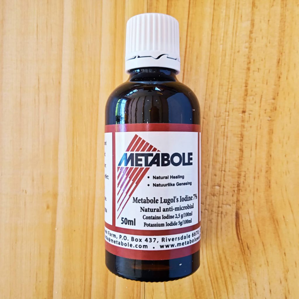 Lugol’s Iodine 7 50ml Pure and Whole