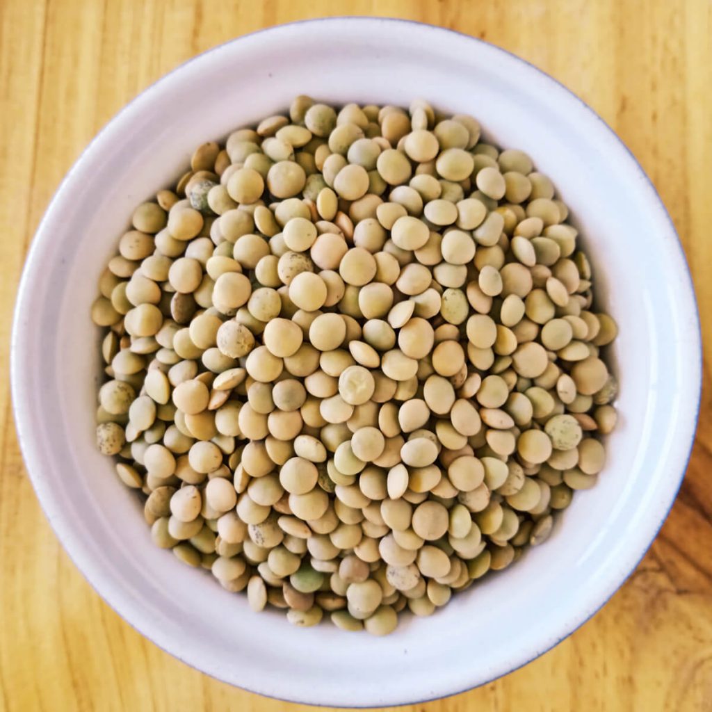 Whole Green Lentils – Pure and Whole