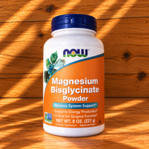 NOW Magnesium Bisglycinate in Golden Sunlight