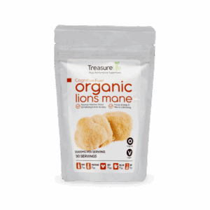 TreasureLife Organic Lions Mane Powder - 60g