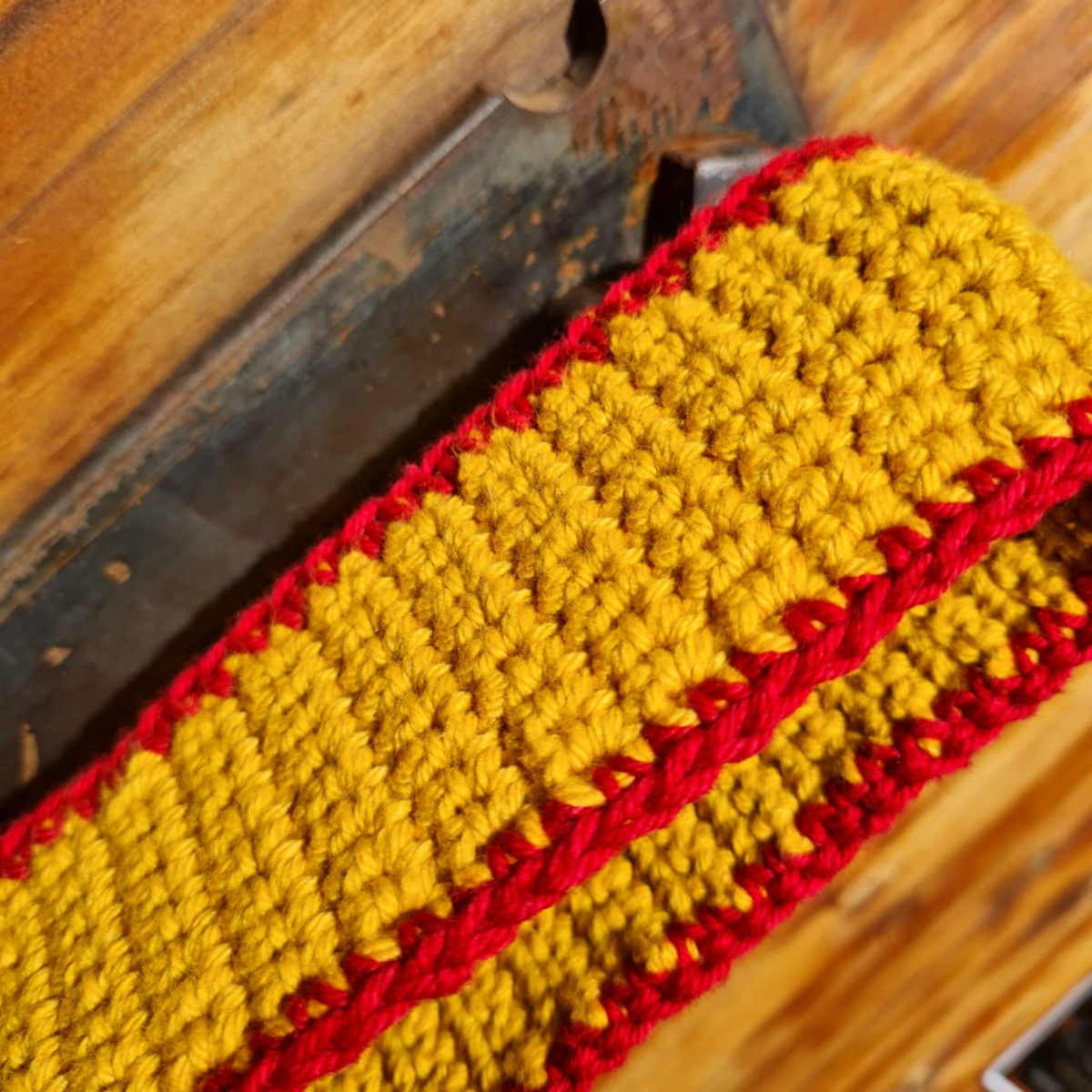 Camel's Caravan Crocheted Side bag - Image 3